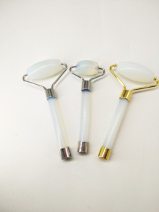 Gua Sha Massage <b>Roller</b> Custom logo Glass Face <b>Massager</b> with Box High Quality Opal <b>Roller</b> Guasha - Product Image 4