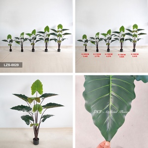 DKB Factory Cheap Price Taro Leaf Artificial Plants for Indoor Outdoor Home Decoration High Quality <b>Tree</b> Plant - Product Image 2