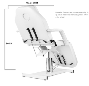 Muebles de Salón Comerciales, Cama de Belleza Hidráulica Negra para Tatuajes, Silla Facial de 3 Secciones, Mesa de Masaje Giratoria de 360 Grados, Venta al Por Mayor - Product Image 5