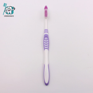 Custom Toothbrush Long Handle Adult Manual Toothbrush HJ823B <b>Clean</b> Function Wholesale - Product Image 1