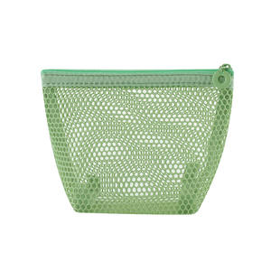 กระเป๋าเครื่องแป้งสี่เหลี่ยมคางหมูตาข่าย-พกพาได้ & เป็นระเบียบ - Product Image 1