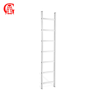 Toit en aluminium Échelles debout Libre arbre échelle d'extension en aluminium pliable échelle de grenier