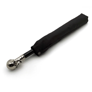 <span class=keywords><strong>Parapluie</strong></span> à deux volets avec poignée en forme <span class=keywords><strong>de</strong></span> crâne personnalisée <span class=keywords><strong>parapluie</strong></span> <span class=keywords><strong>de</strong></span> marque personnalisé - Product Image 4