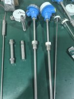 PT100 OEM Stainless Steel IP67 Temperature Sensor Customizable Thermocouple Adjustable K/J/E Type