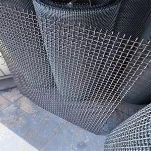 65Mn Manganese Steel <strong>Wire</strong> Mesh Woven <strong>Net</strong> High Strength Weld Cut Edge Metal Mesh for Mining Construction Sand Stone Filtration - Product Image 3