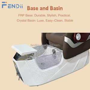 <span class=keywords><strong>2026</strong></span> Professionelle Nagelstudio-Möbel Luxuriöser Elektrischer Rohrloser Fuß-Spa-<span class=keywords><strong>Massage</strong></span>-Pediküre-Stuhl mit Schüssel - Product Image 6