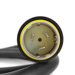 भारी शुल्क नेमा SS2-50P SS2-50R एक्सटेंशन कॉर्ड ट्विस्ट लॉक 6/3 + 8/1 50 amp 15 फीट जेनरेटर पावर कॉर्ड - Product Image 2