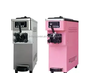 Aperatif gıda ekipmanları kfc ticari masa üstü mini 1 lezzet yumuşak dondurma makinesi satılık
