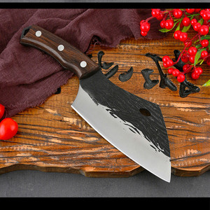 Forged sickle, multi-functional hook knife, portable <b>camping</b> knife, sharp bamboo cutter, mountain knife, outdoor tree chopping - Product Image 4