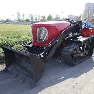 Tracteur à chenilles rotatif 80HP pour le riz, équipement agricole, tracteur agricole 1850