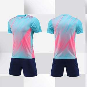 Jersey latihan sepak bola, baju olahraga tim klub pemuda, nyaman cepat kering, cetakan sublimasi - Product Image 2