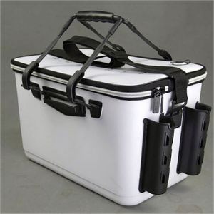 Flying Rock Fishing Backpack Canvas Material Three-Layer Design 10L Capacity Multi-Purpose Fishing <b>Rod</b> <b>Holder</b> Waterproof Rack - Product Image 3