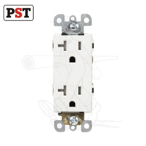 <span class=keywords><strong>Ul</strong></span> phê duyệt 20A/125V màu trắng 5-20r. Decorator Duplex receptacle - Product Image 1