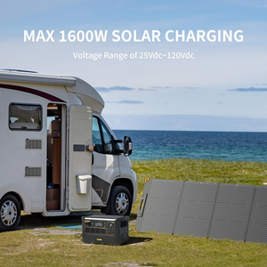 สถานีไฟฟ้าพกพา F3000LFP 3600W 3072Wh พร้อมปลั๊กแบบ UK จากคลังสินค้าในสหราชอาณาจักร - Product Image 5