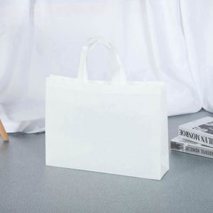 Bolsa de Compras Ecológica Personalizada de Tela No Tejida con Cierre de Cremallera y Asas de Cuerda, con Logotipo Impreso en Dos Colores - Product Image 5