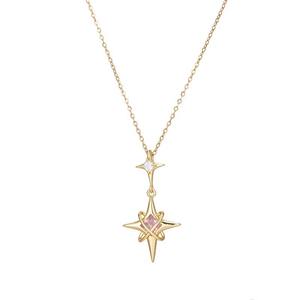 สร้อยคอโซ่โลหะไทเทเนียมน้ำหนักเบา18K สำหรับทุกชุด - Product Image 1