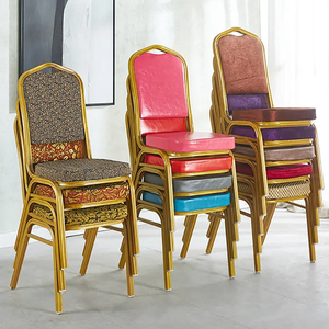 เก้าอี้จัดงานแต่งงานแบบทั่วไปในโรงแรมเก้าอี้สำหรับประชุมและฝึกอบรมร้านอาหารแบบนุ่ม - Product Image 5