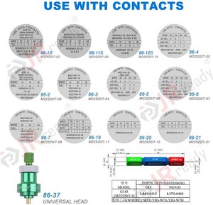 JRready Kit de herramienta de crimpado ST1049 YJQ-W7A serie 86 posicionador G145 M22520/3-03 para conectores - Product Image 4