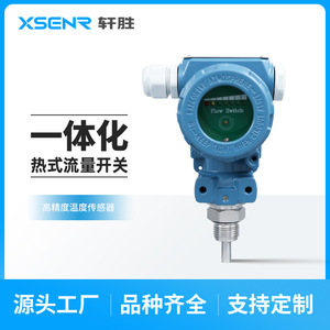 Sensor de flujo Xuansheng Zhongke FCM400K con rosca G12, IP65, para agua, aceite hidráulico, vacío y silicona. - Product Image 5