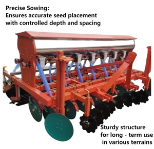 गेहूं रोपण पोषण के लिए समायोज्य ट्रैक्टर-कर्षण गेहूं की बुवाई और उर्वरक मशीन कोर मोटर घटक - Product Image 4