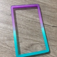 Protecteur de pare-chocs de plaque de couleur mélangée Oxley Gradient Color Card Slab Bumpers Protector