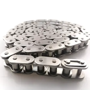 Industrial chain stainless steel roller chain ss s60-1 straight plate roller chain