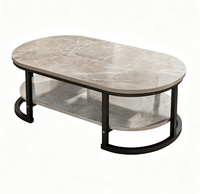 Table basse moderne en métal pour salon, maison, appartement, design de rangement écologique, durable