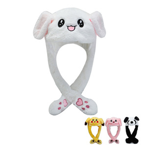Cute Pink Unicorn Ear Hat With Rainbow Horn And Stars For Party Wear - Product Image 5
