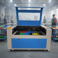 Équipement laser numérique automatique de marquage au CO2 pour textiles, bois MDF, plastique et papier