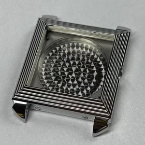 Vỏ đồng hồ vuông bằng thép không gỉ 35mm 316L, chống nước 5 ATM, kính khoáng, tương thích với máy SW360 - Product Image 1