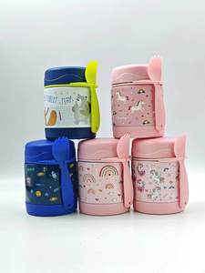 <span class=keywords><strong>Thermos</strong></span> <span class=keywords><strong>alimentaire</strong></span> isotherme en acier inoxydable <span class=keywords><strong>pour</strong></span> enfants de 300 ml, anti-fuite, avec cuillère et fourchette <span class=keywords><strong>pour</strong></span> la soupe et les <span class=keywords><strong>repas</strong></span> chauds à l'école - Product Image 3