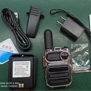 Radio Bidireccional G388 PoC 4G LTE, Mini Walkie Talkie con Cuerpo Metálico, Comunicación Inalámbrica de Largo Alcance, Batería Incluida - Product Image 2