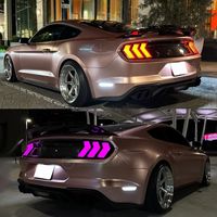 Feux arrière LED pour Ford Mustang 2015-2023 GT, feux arrière RGB, clignotants séquentiels, animation de démarrage, ensemble complet