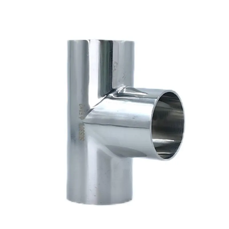 Venda quente de acessórios para tubos sanitários de metal encaixe personalizado para tubos de soldagem em aço inoxidável