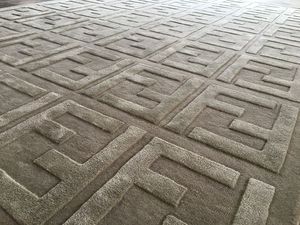 Alfombra Premium Anudada a Mano, Alfombra de Lana y Seda Hecha a Mano, Antideslizante, Resistente a las Manchas, Rectangular, para Sala de Estar - Product Image 4