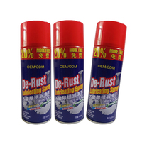 Produits chimiques antirouille industriels professionnels 450ml Lubrifiant antirouille polyvalent Spray antirouille