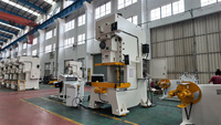Prensa Pneumática de Alta Precisão CNCCOLGAR 200T, Máquina de Estampagem de Metal Totalmente Automática para Produção Industrial