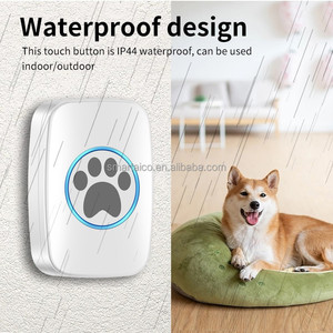 <span class=keywords><strong>Timbre</strong></span> <span class=keywords><strong>de</strong></span> perro inalámbrico a prueba <span class=keywords><strong>de</strong></span> agua IP55 superligero para entrenamiento <span class=keywords><strong>de</strong></span> orinal <span class=keywords><strong>de</strong></span> puerta - Product Image 3
