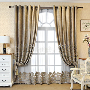 Cortinas de Terciopelo Bordadas Personalizadas al por Mayor con Diseño Moderno Calado a Láser para Sala de Estar, Casa u Hotel - Product Image 5