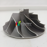 Roue de compresseur de turbocompresseur Newry T04B 465610-0003 0R-5824 8N4774 6N8477 465898-0001 465640-0022 pour camion Perkins T6-354.4 CW