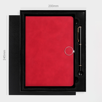 Carnet à anneaux A5 personnalisé style minimaliste Ins, coffret cadeau pour affaires, bureau, réunions, journal étudiant, quotidien, Nouvel An