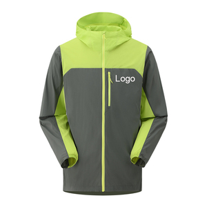 Veste de Course Personnalisée Imperméable Légère Coupe-Vent Séchage Rapide Anti-UV UPF50+ pour Entraînement Sportif Veste K-Way - Product Image 5