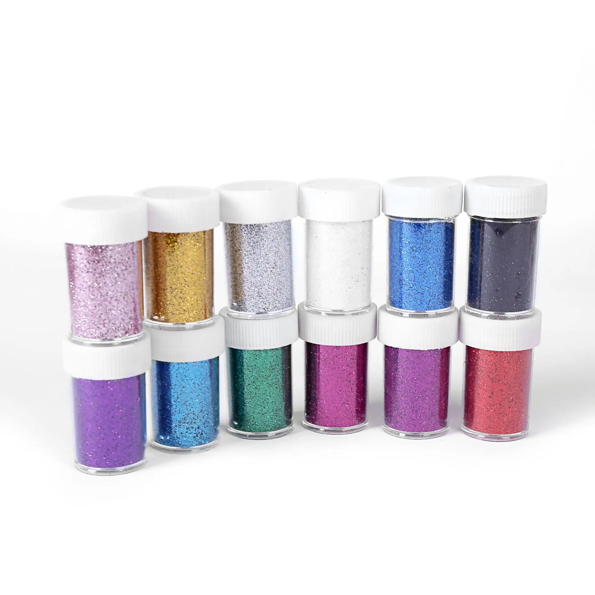 20g/Garrafa De Prata Ouro Prego Em Pó Brilhante Laser Chrome Massa Fina Pigmento Glitter Pó Poeira Para Polonês Nail Art Decorações