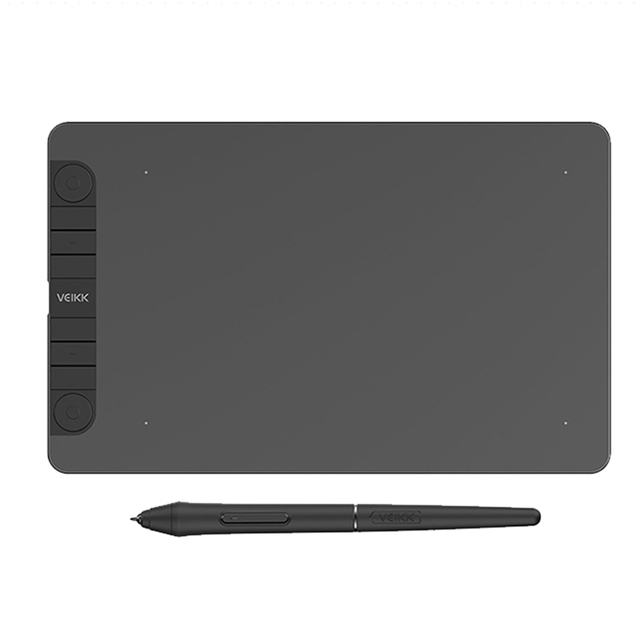 Hot Sale VEIKK VK1060PRO Digital Drawing Board Portable Writing Tablet with Pen for Mobile Phone Computer