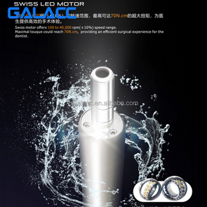 Dispositivo motorio per il controllo del piede impiantato con fibra 20:1 ad angolo Piezo-chirurgey con luce - Product Image 6