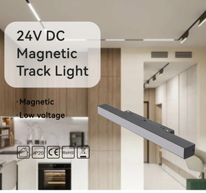 Rail lumineux LED ultra-plat 24V anti-éblouissement 2700-6500K, éclairage sur rail magnétique 10W - Product Image 1