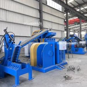 Lốp máy cắt, lốp tái chế dây chuyền sản xuất máy, đôi hai trục Shredder Máy Nghiền máy móc