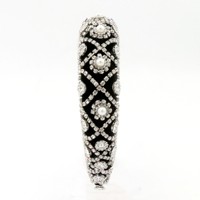 Serre-tête Éblouissant et Tendance en Strass Scintillant – Magnifique Pince à Cheveux pour Femme, Idéal pour Tenues Décontractées