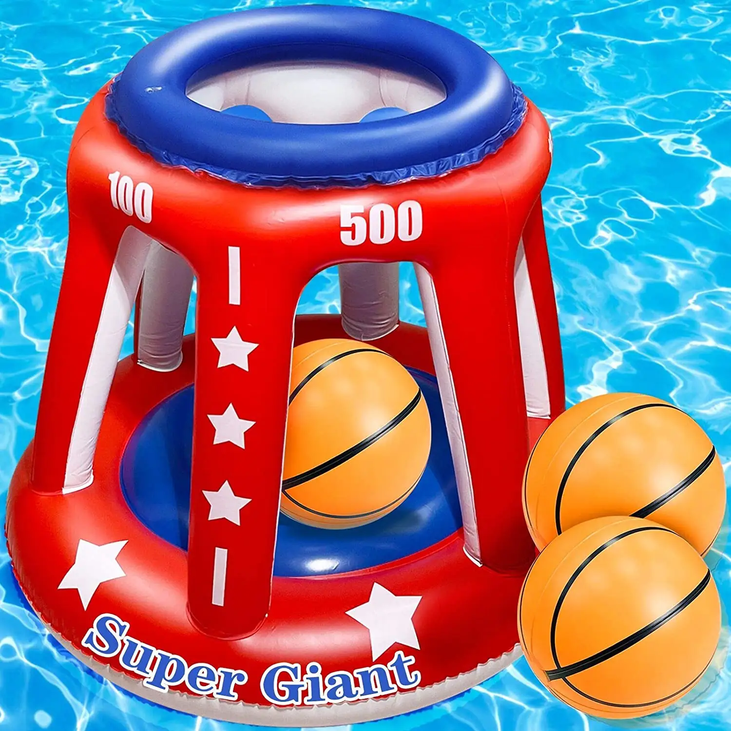 Şişme havuz basketbol potası 6 puan delik yüzme havuzu parti oyunu oyuncaklar