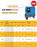 Compresseur d'air à vis rotatif monophasé Olymtech 3.7kw 5hp compresseur d'air à vis compresseur d'air à vis 2-en-1